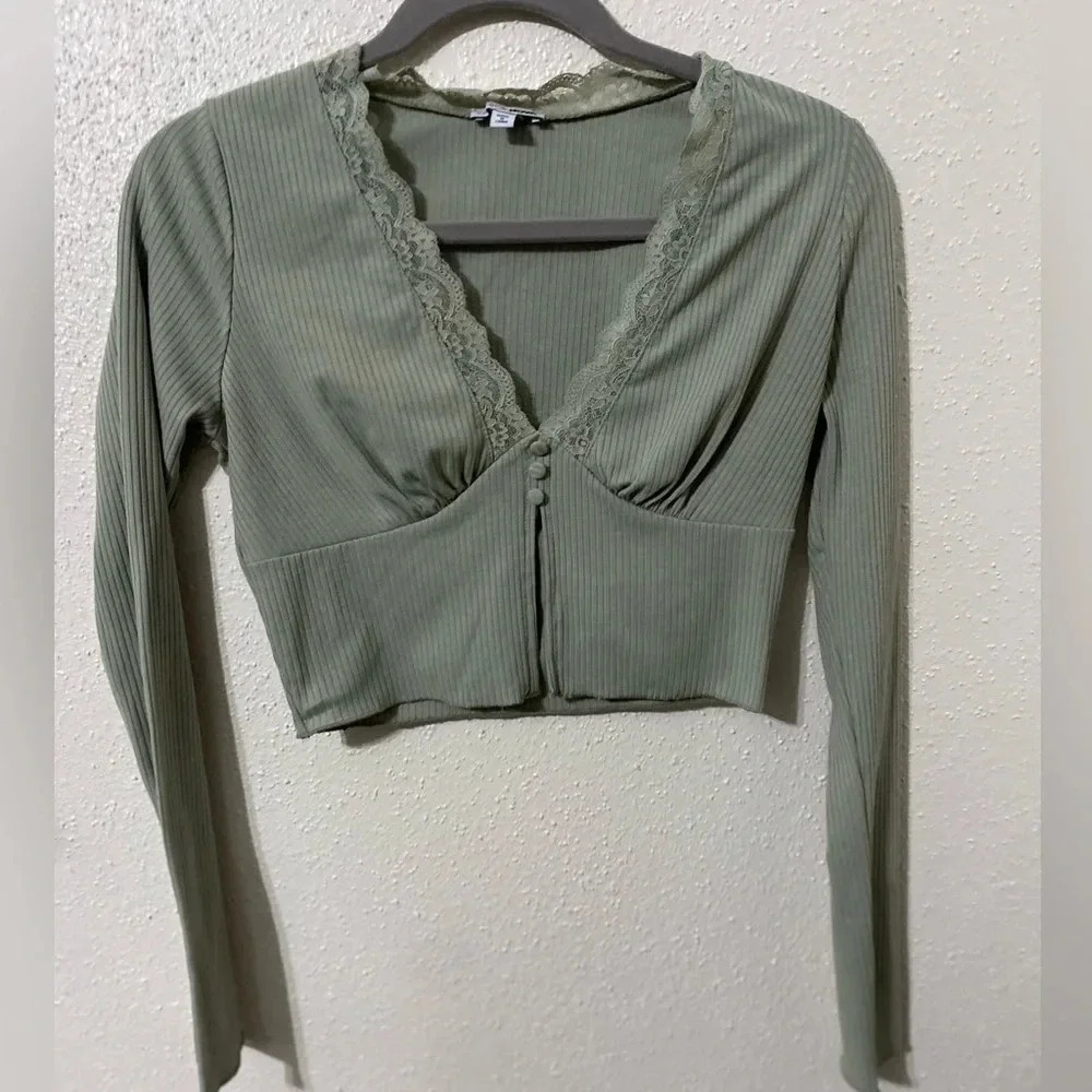 Size Small Bundle! Cropped Sweaters, Ribbed Sweat… - image 7